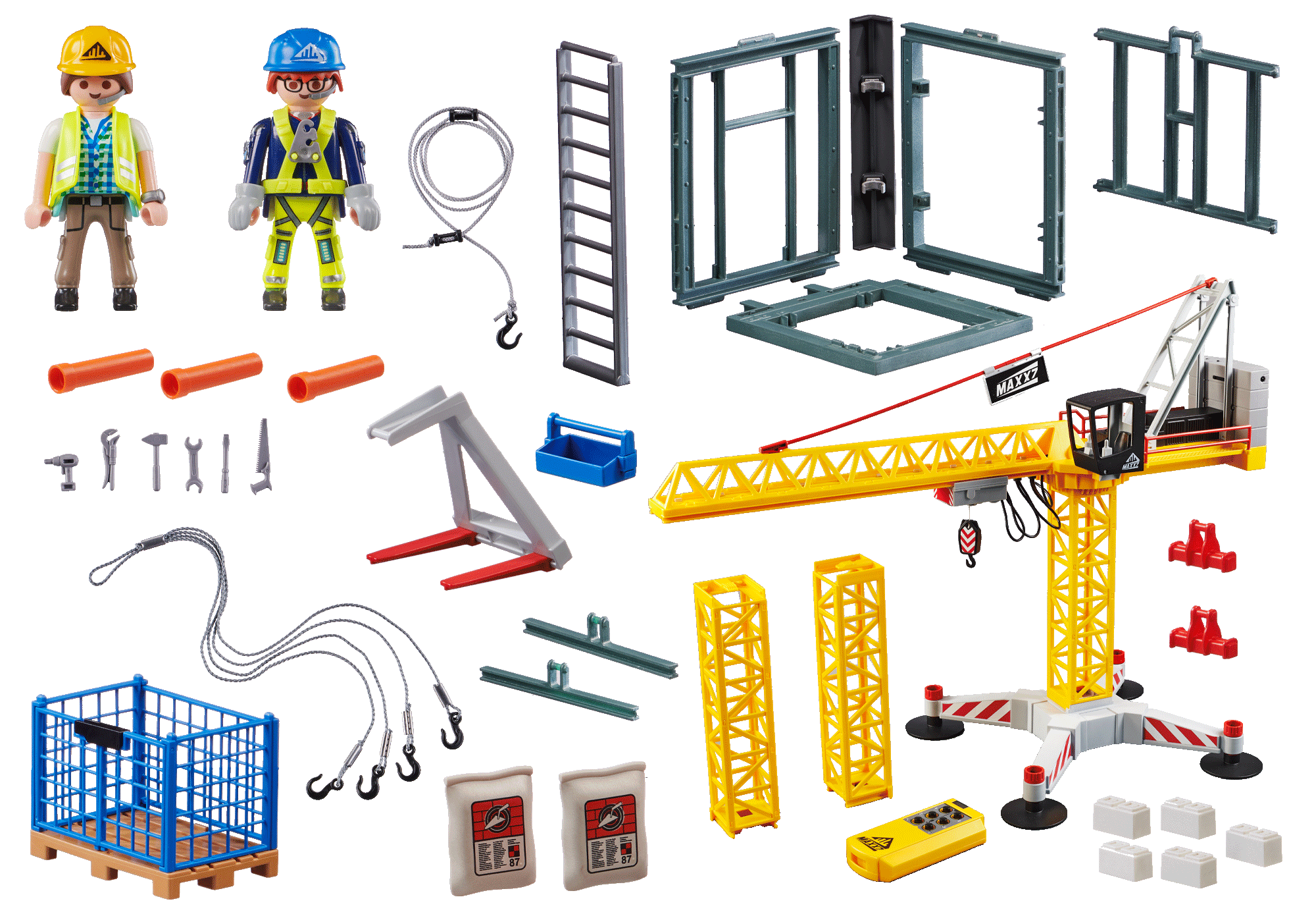 playmobil construction crane