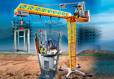 70441 RC Crane with Building Section
