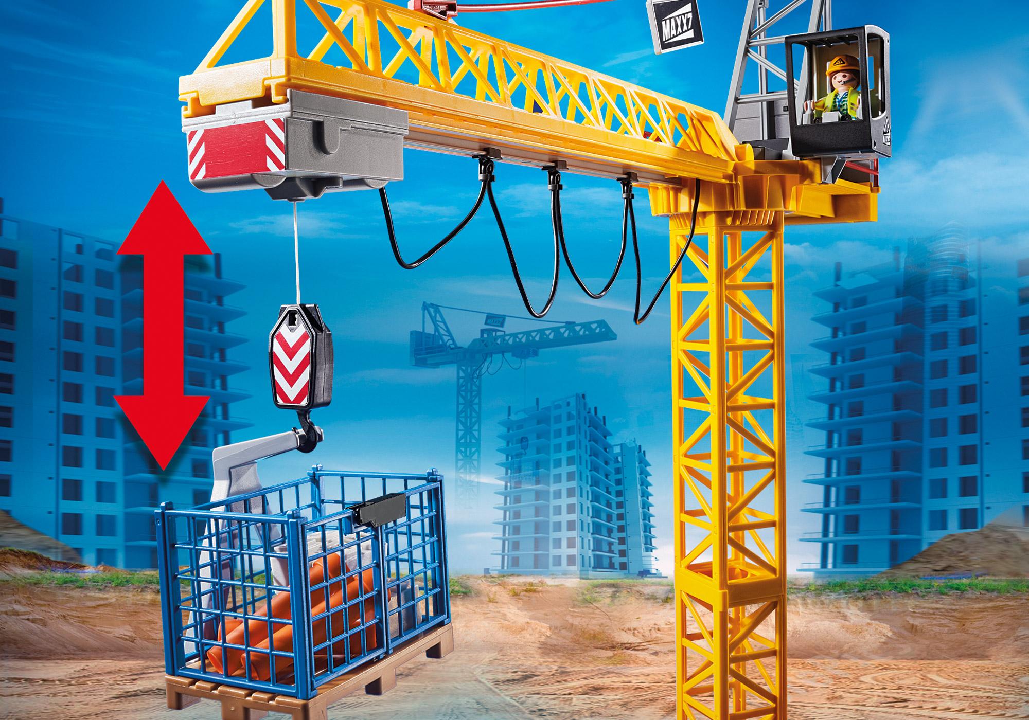 grue de chantier playmobil