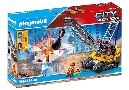 Kabelgraafmachine met bouwonderdeel Kabelgraafmachine met bouwonderdeel