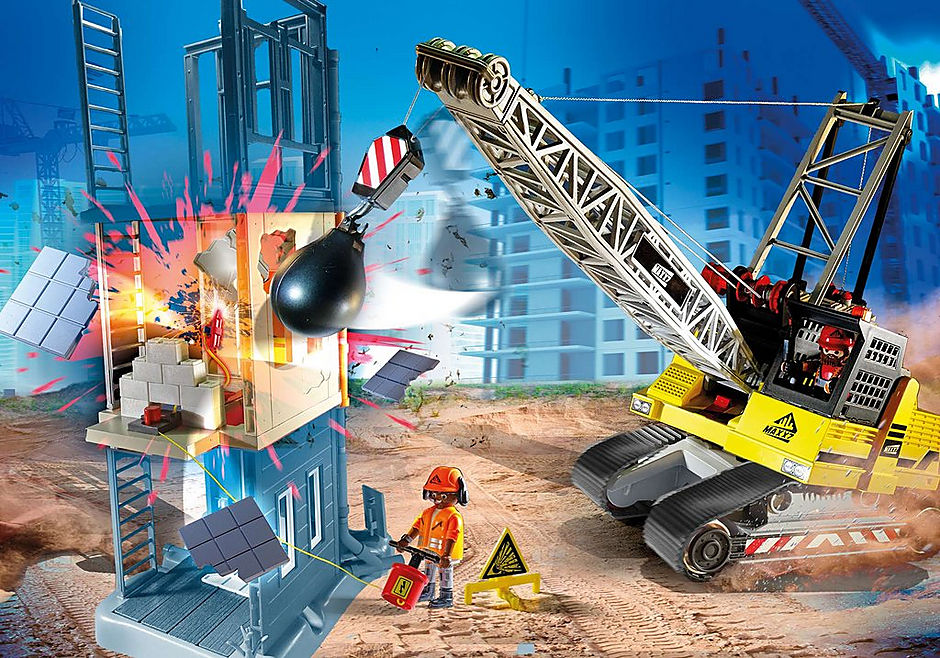 70442 Cable Excavator with Building Section detail image 1