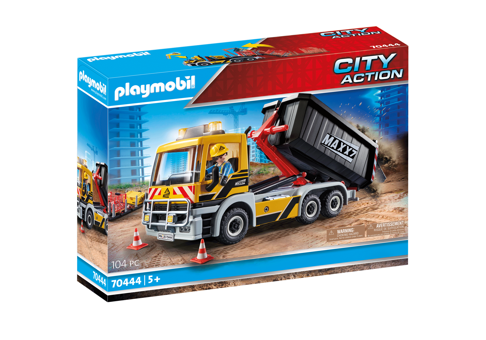 playmobil city action truck