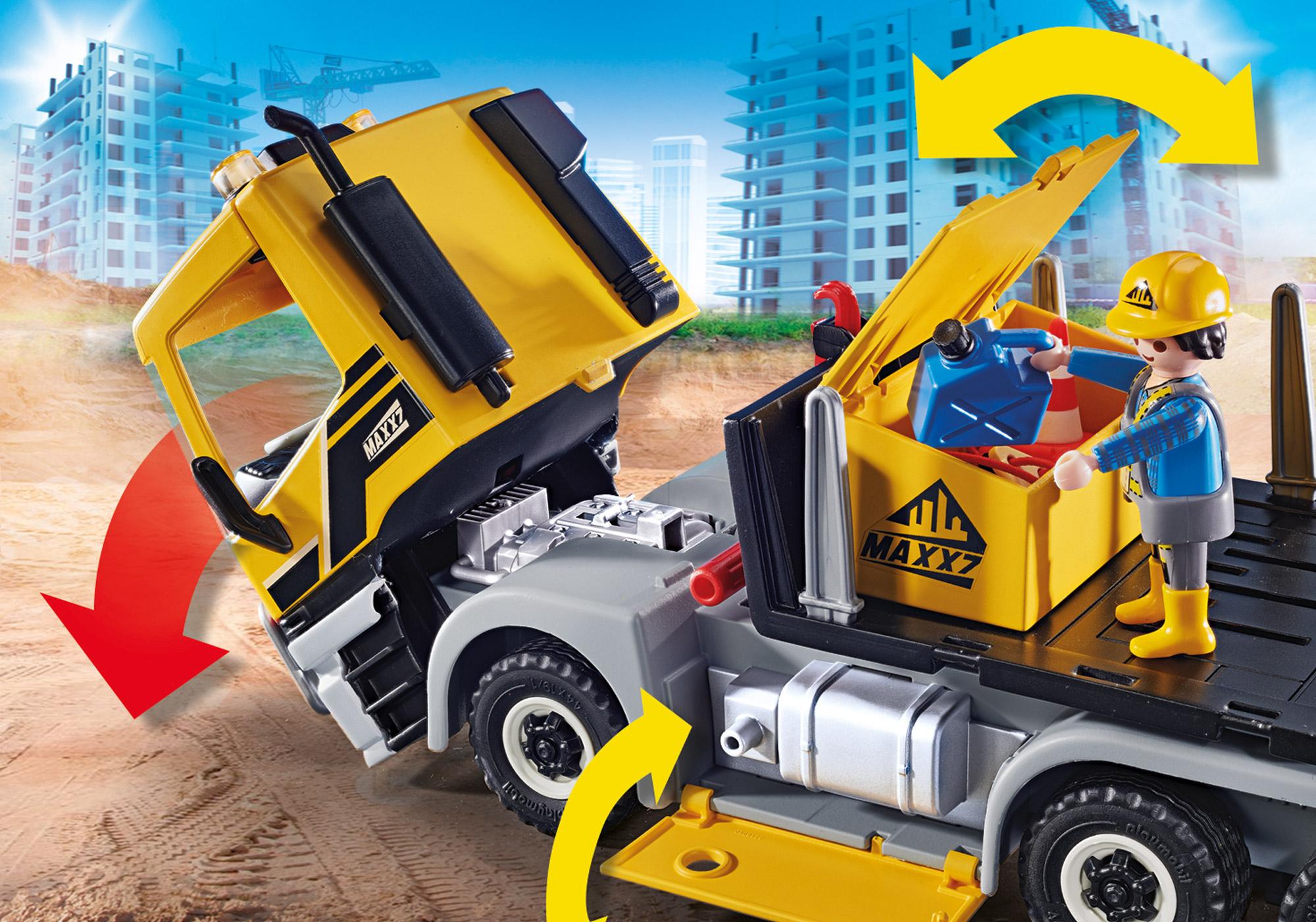 camion playmobil construccion