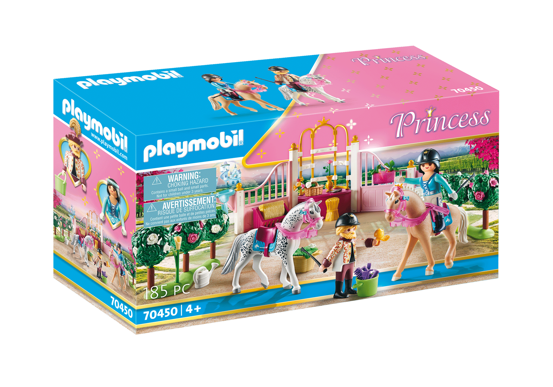 Playmobil Princess 70450 Princesse avec chevaux et instructeur 