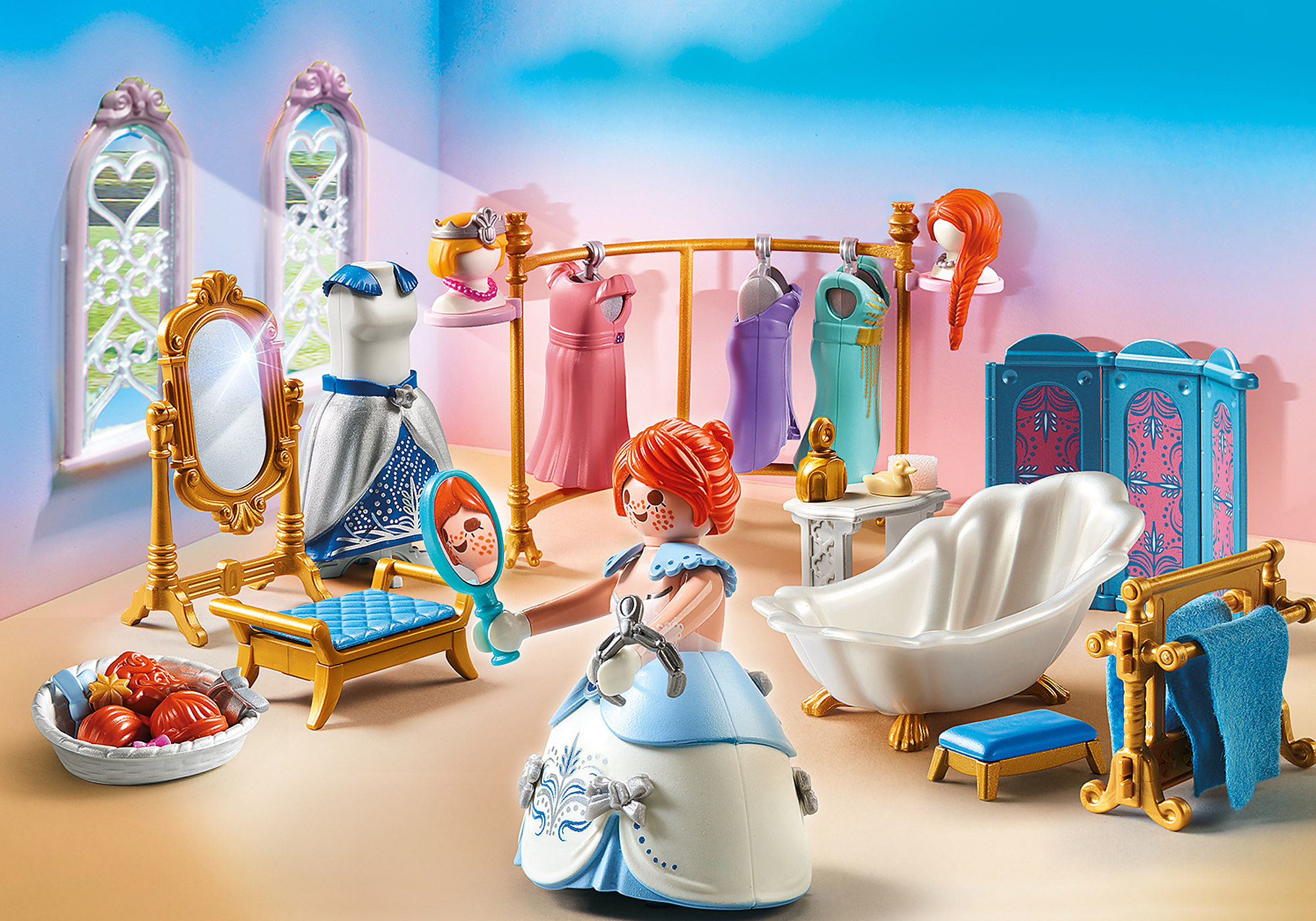 Playmobil, salle de bain de princesse