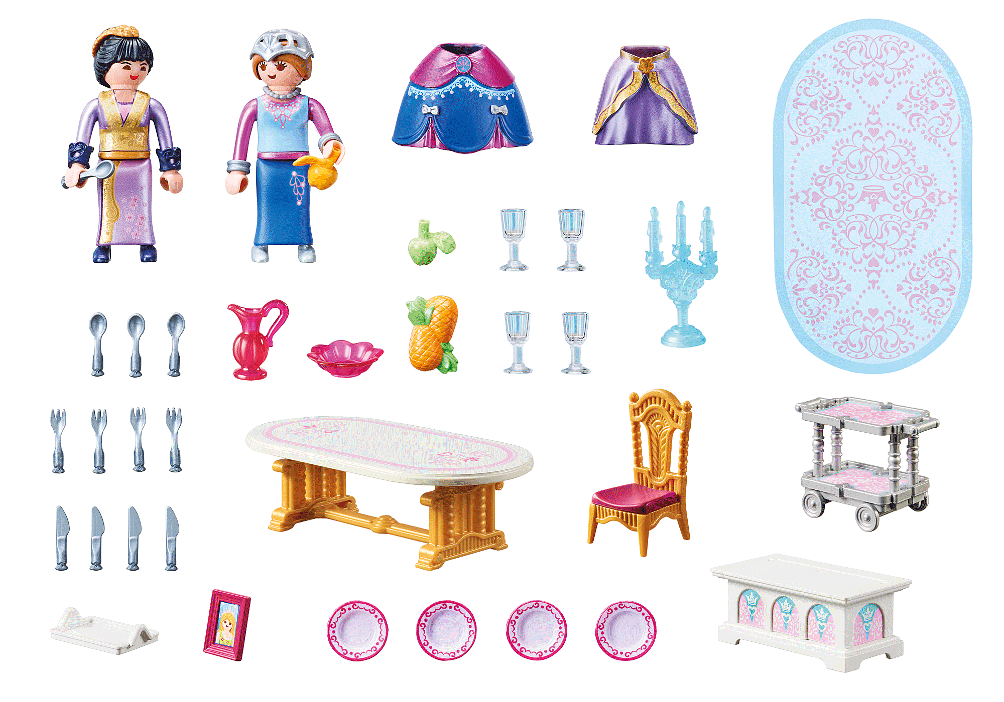 70455 - Playmobil Princess - Salle à manger royale Playmobil : King Jouet, Playmobil  Playmobil - Jeux d'imitation & Mondes imaginaires