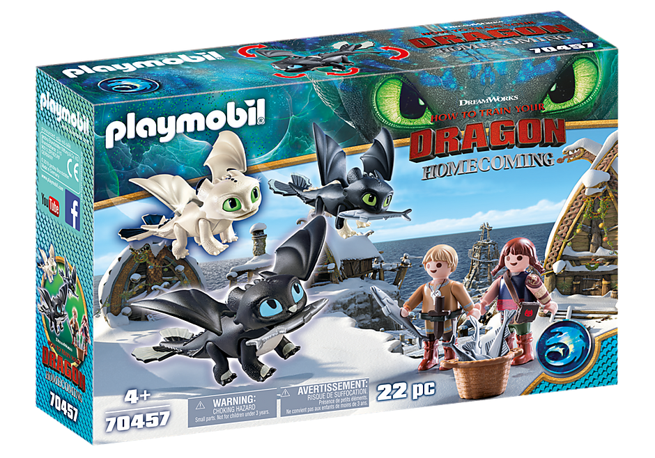 Viking Children With Baby Dragons 70457 Playmobil United Kingdom