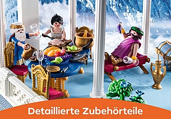 Dionysos und die Grazie: Für Speis und Trank gesorgt