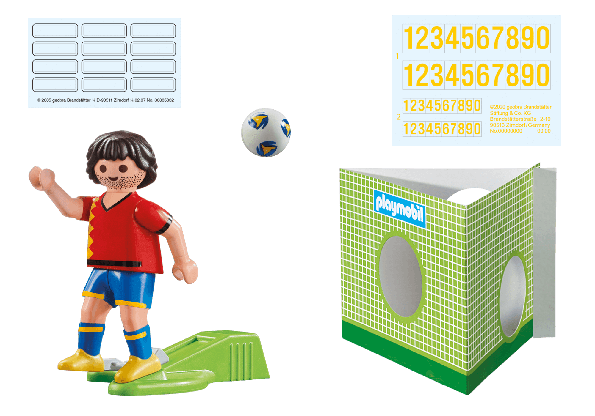 playmobil futbol jugadores