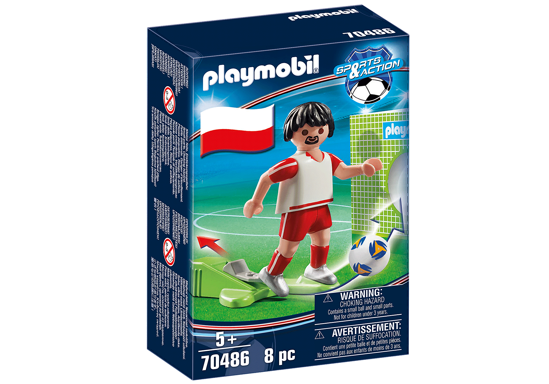 70486 Jugador de Fútbol - Polonia zoom image2
