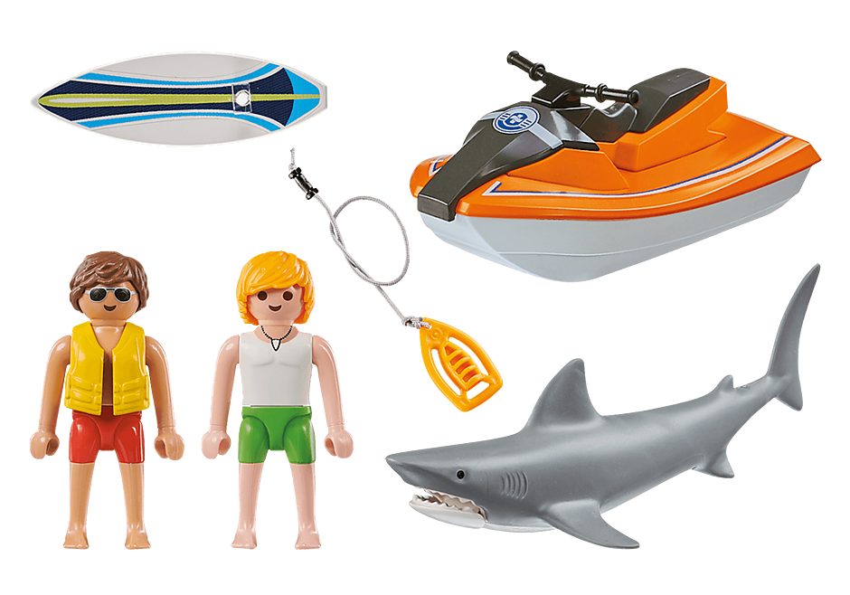 70489 Shark Attack Rescue detail image 3