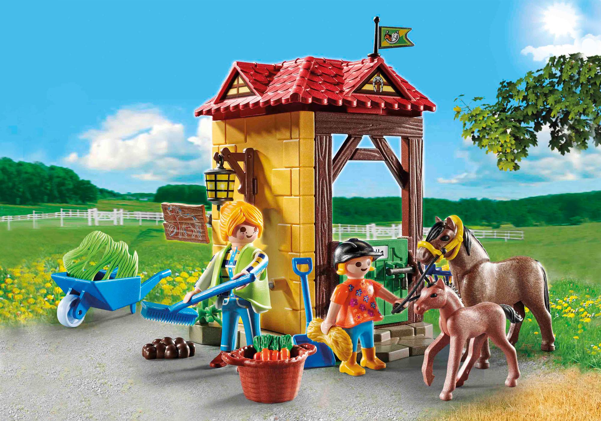70501 Starter Pack Box et poneys 