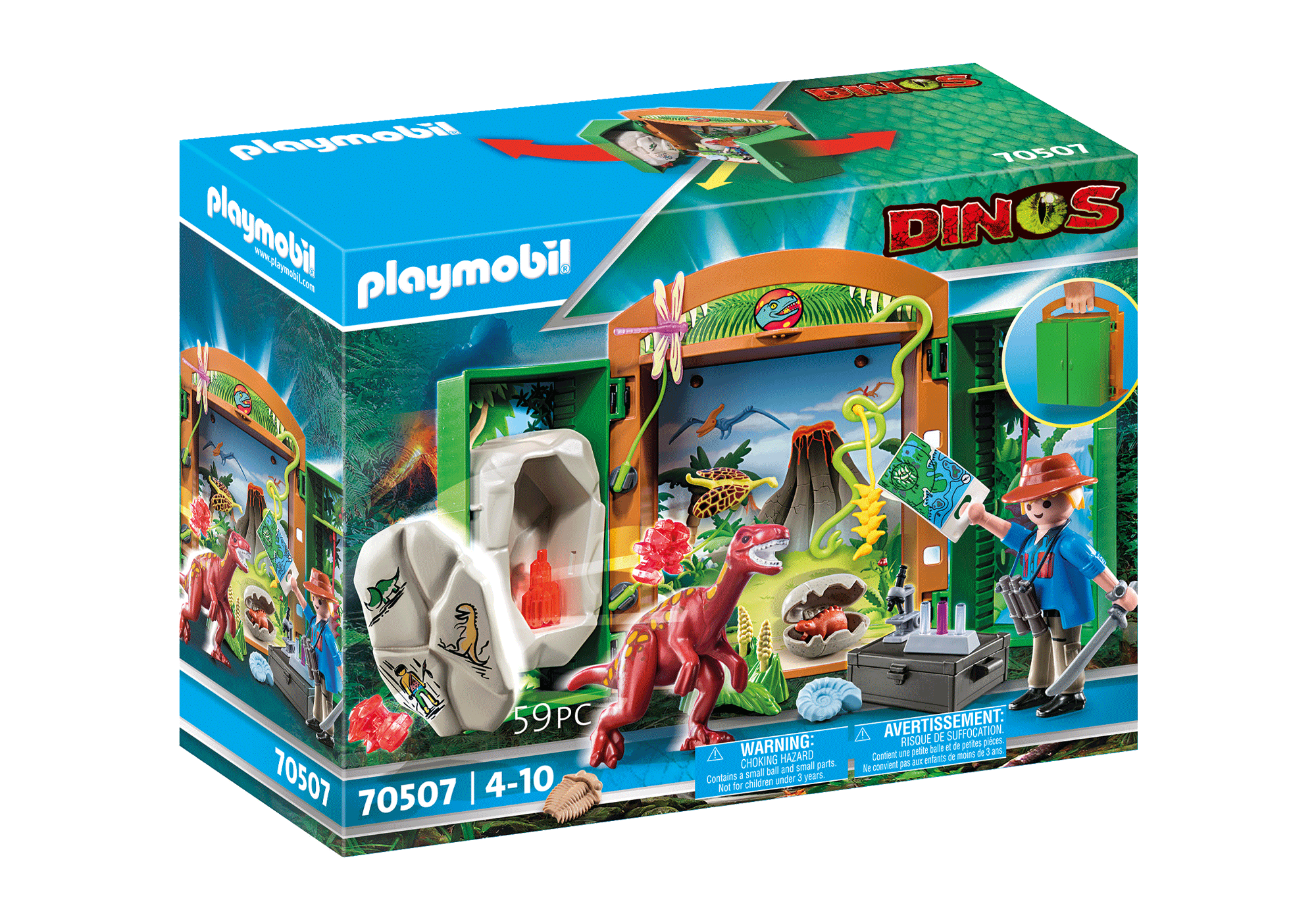 Dinoforscher Caja de Juegos