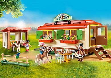 70510 Pony Shelter with Mobile Home