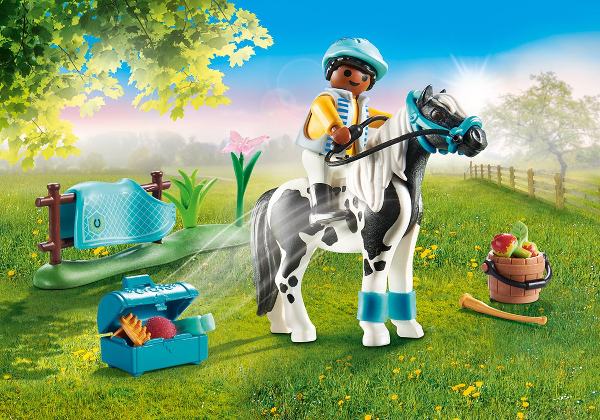 70515 Cavalier  et poney Lewitzer