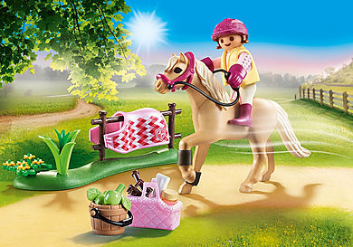 70521 Collectible German Riding Pony