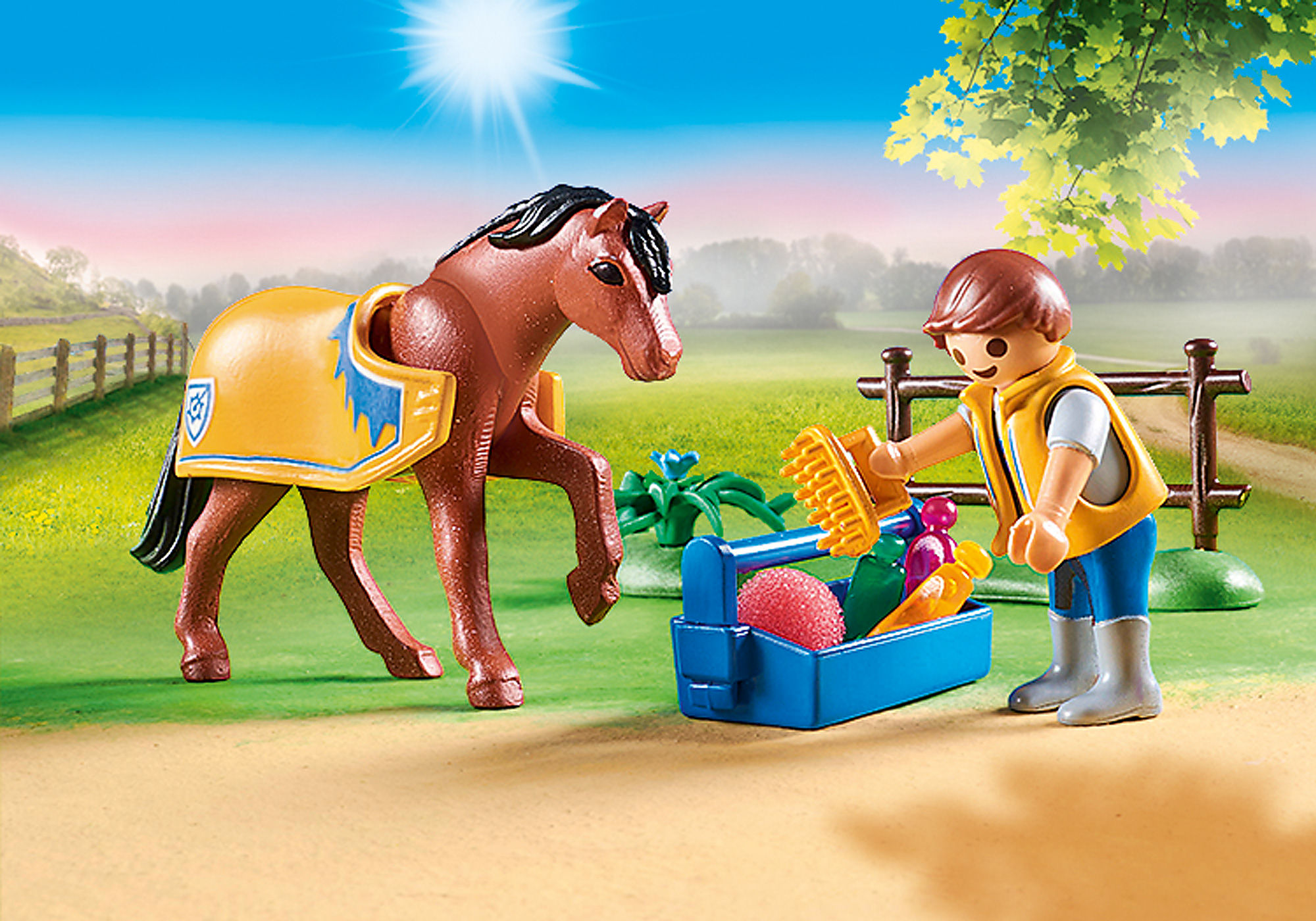 Playmobil Country Horseback Ride Playset
