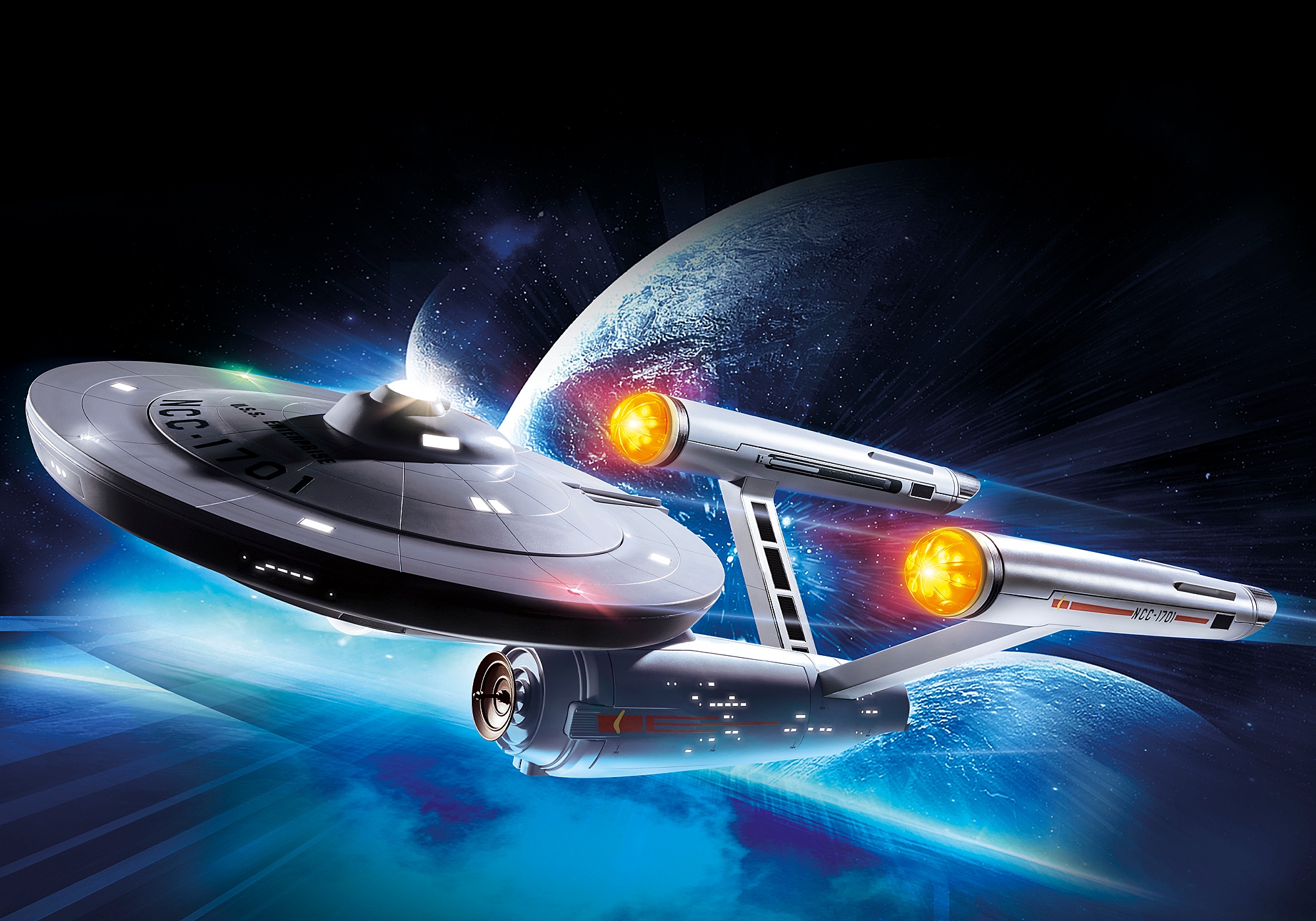 PLAYMOBIL 70548 Star Trek - U.S.S. Enterprise NCC-1701 for sale online