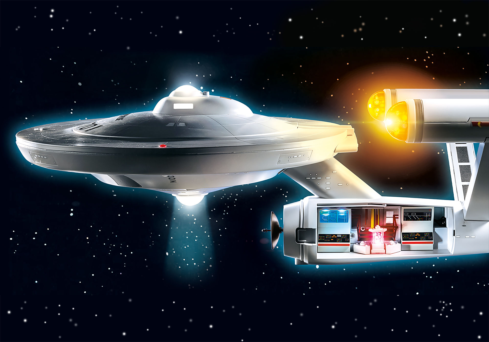 pond kook een maaltijd Voorschrift Star Trek - U.S.S. Enterprise NCC-1701 - 70548 | PLAYMOBIL®
