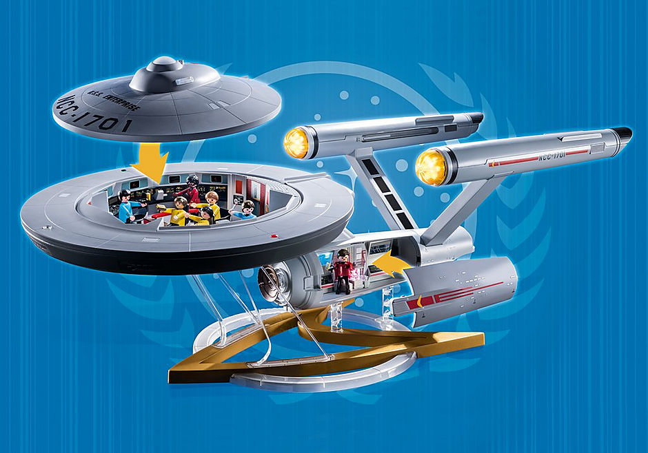 70548 Star Trek - U.S.S. Enterprise NCC-1701 detail image 7