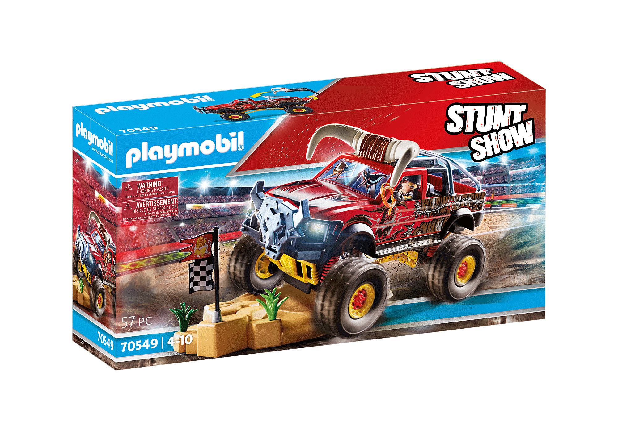 Stunt Monster Truck - 70549 | PLAYMOBIL®