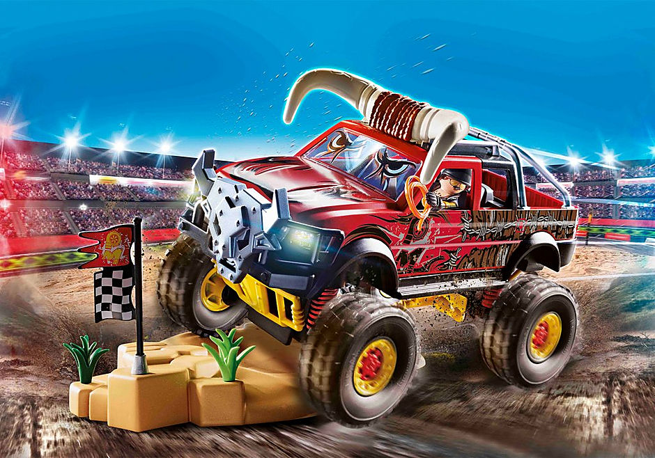 70549 Stunt Show Bull Monster Truck detail image 1