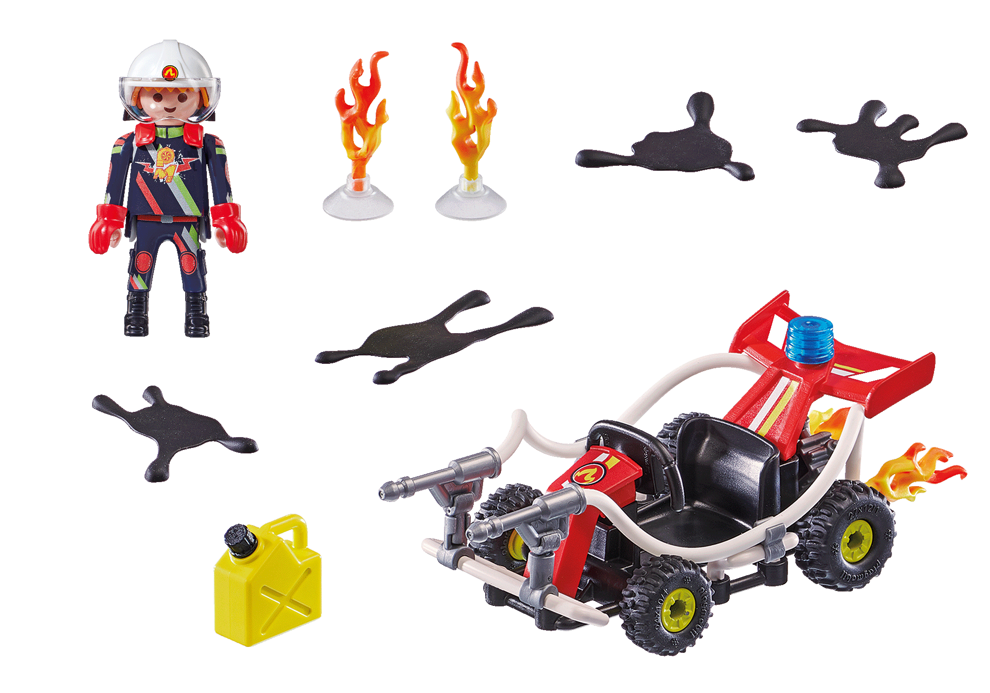 PLAYMOBIL® 70554 Stuntshow Feuerwehrkart