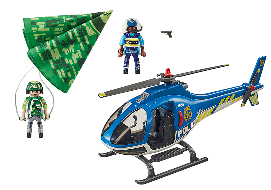 70569 Helicóptero de Policía: persecución en paracaídas detail image 3