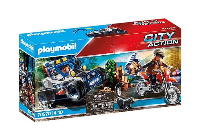 PLAYMOBIL Polizei-Geländewagen – Abenteuerliche Verfolgungsjagden im Gelände!