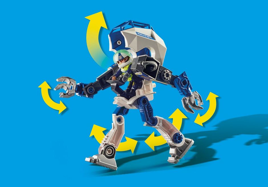Playmobil  Blauer Roboter    