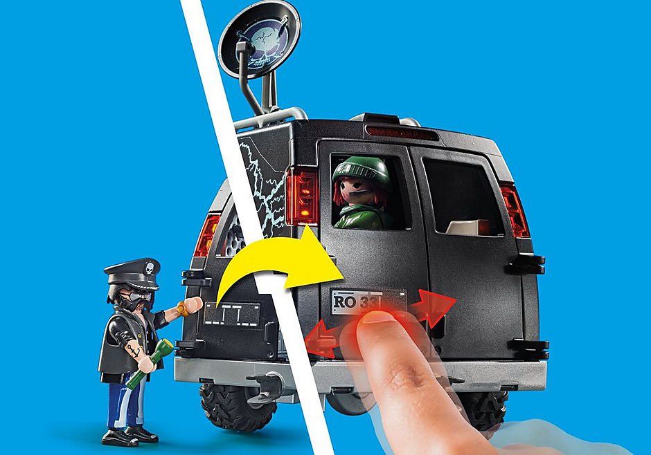 70575 Полицейский вертолет: Погоня за машиной преступников detail image 5