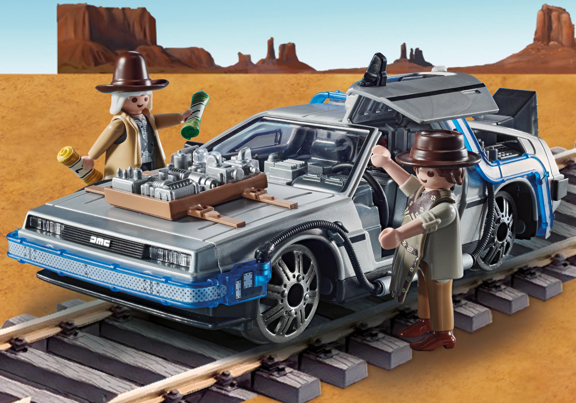 Playmobil Bttf Train Playmobil Back To The Future (70576) Advent