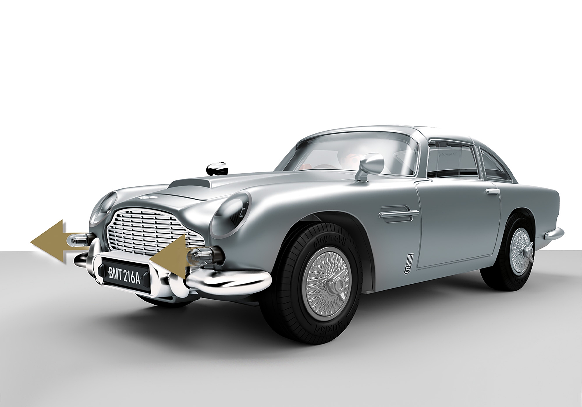 James Bond Aston Martin DB5 - Goldfinger Edition - 70578 | PLAYMOBIL®