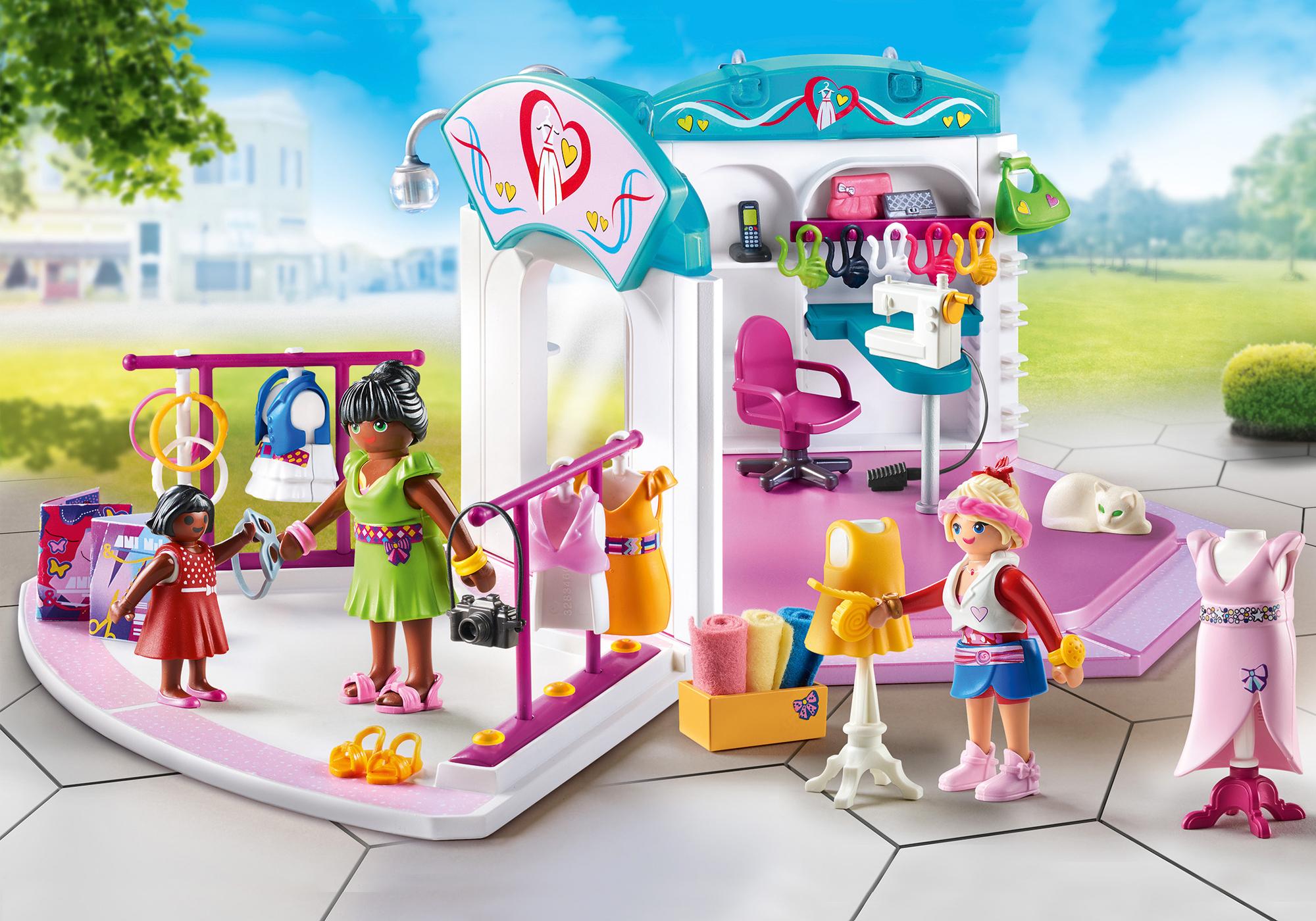 playmobil fashion store