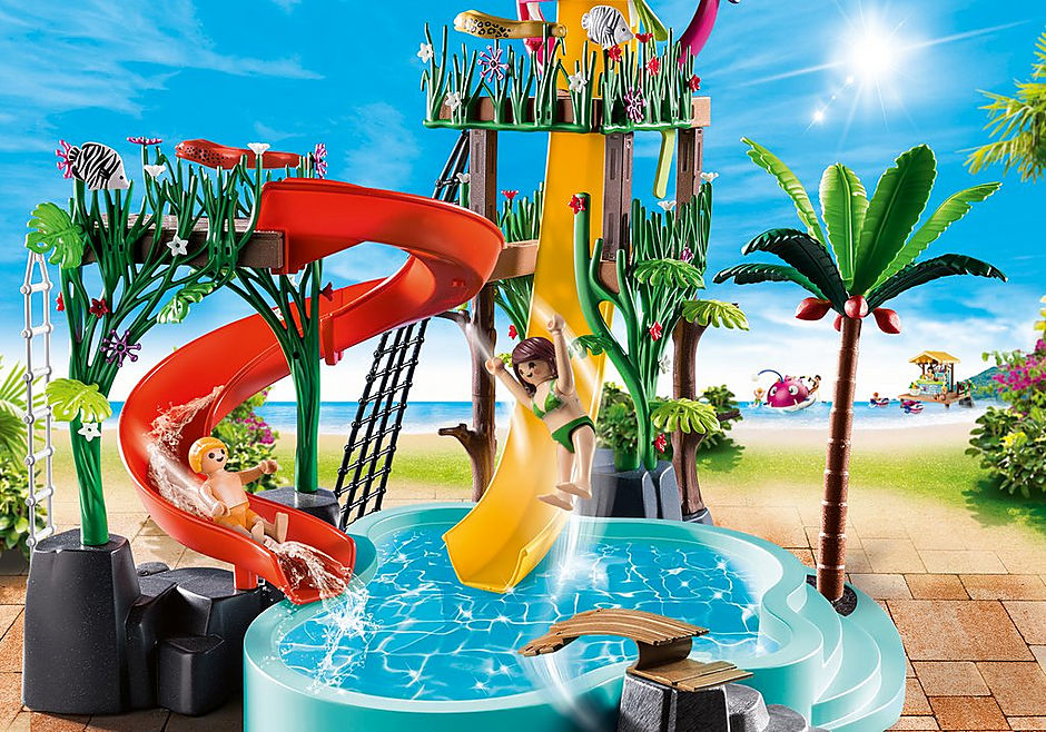 70609 Water Park with Slides detail image 4