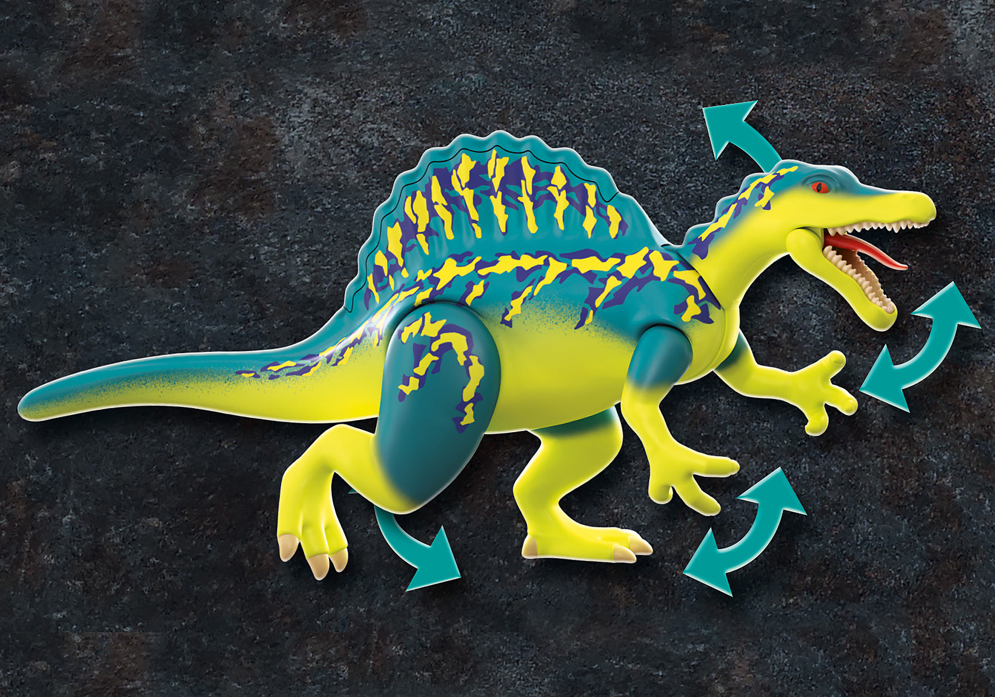 70625 - Playmobil Dino Rise - Spinosaure et combattants