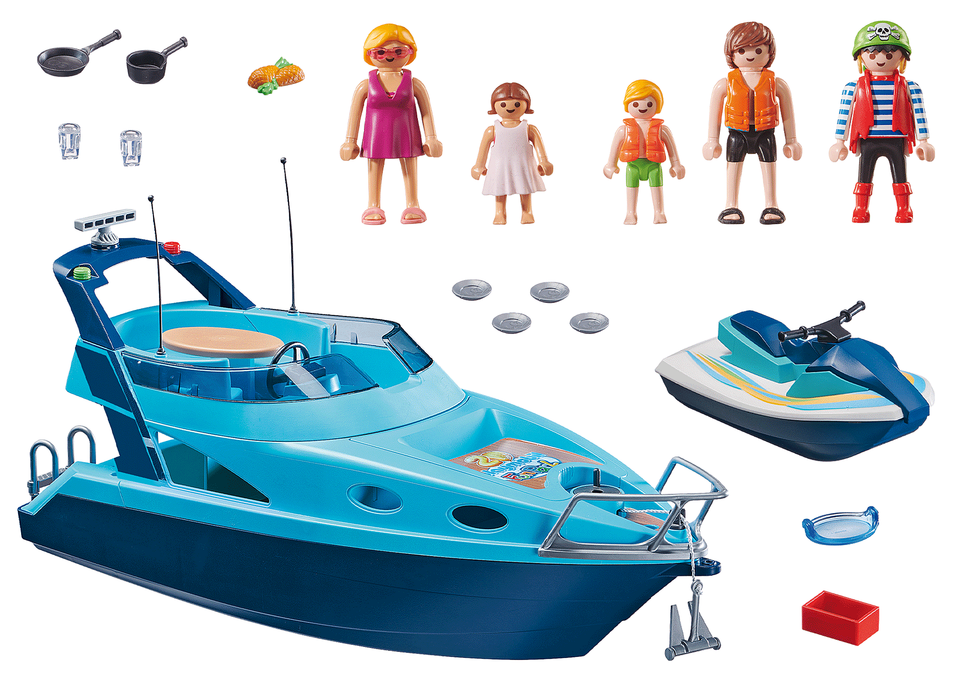 70630 PLAYMOBIL-FunPark Yacht e moto d'acqua zoom image3