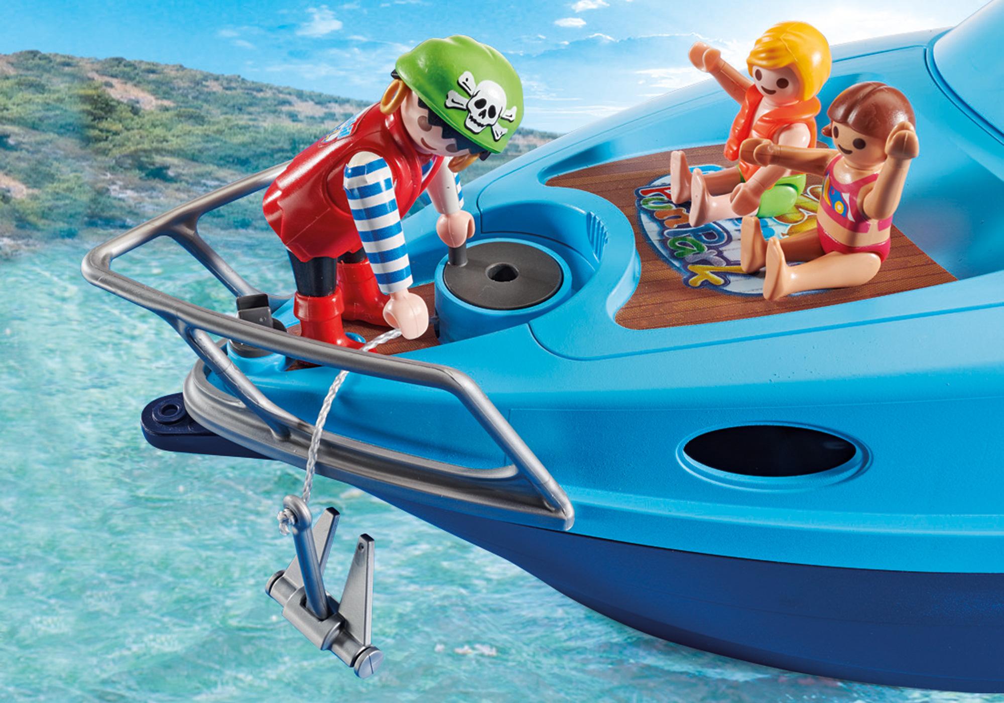 PLAYMOBIL-FunPark Yacht mit Jet Ski - 70630 - PLAYMOBIL ...