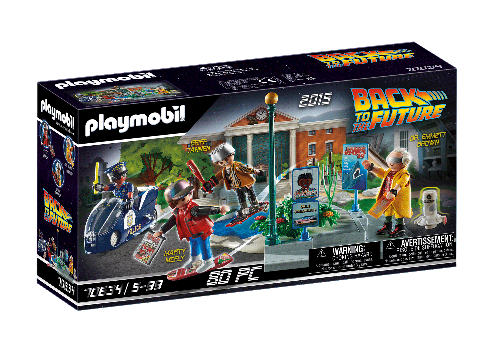 Back To The Future Parte Ii Persecucion Playmobil