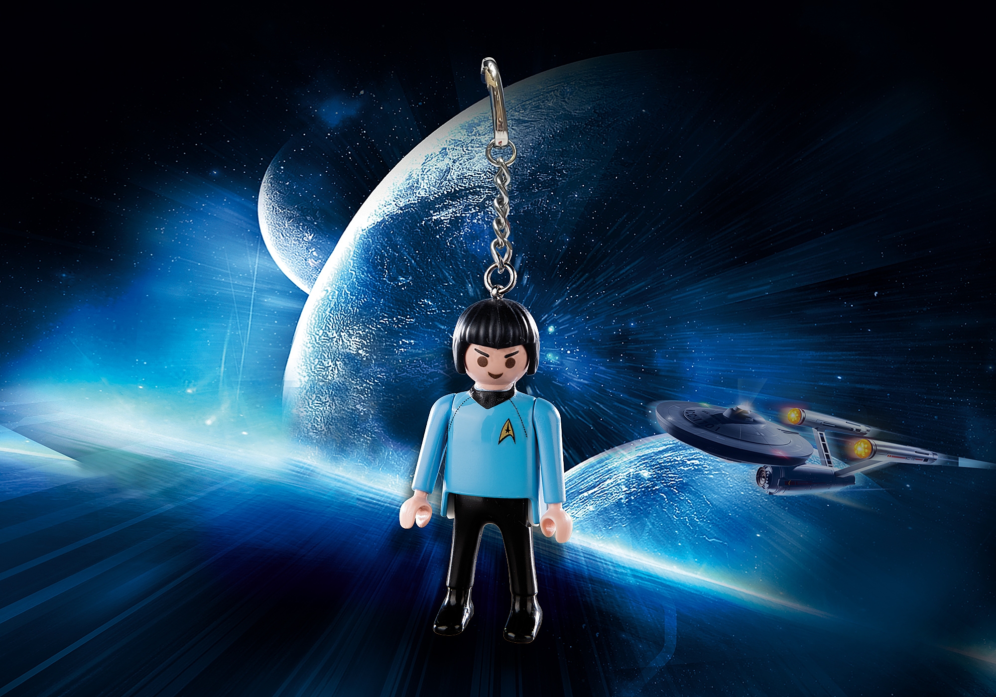 Playmobil Star Trek Dr Spok Keychain -  Ireland
