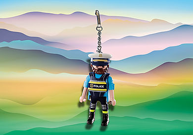 70648 Police Officer Keychain