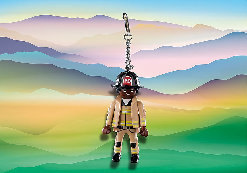 70649 Firefighter Keychain detail image 1