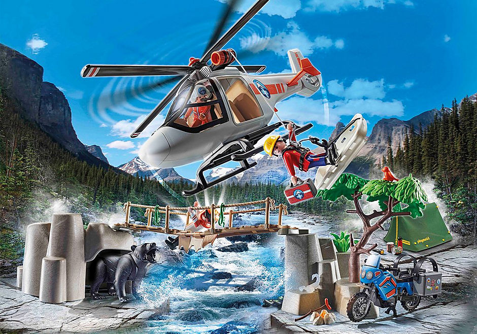 70663 Canyon Copter Rescue detail image 1
