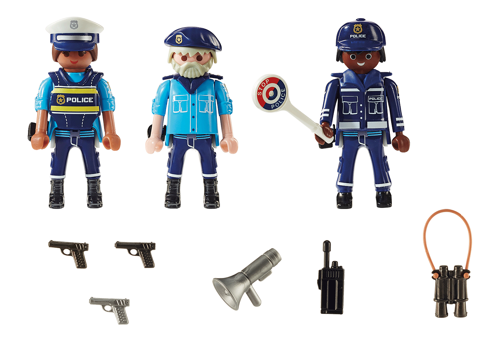 Figurenset politie - | PLAYMOBIL®