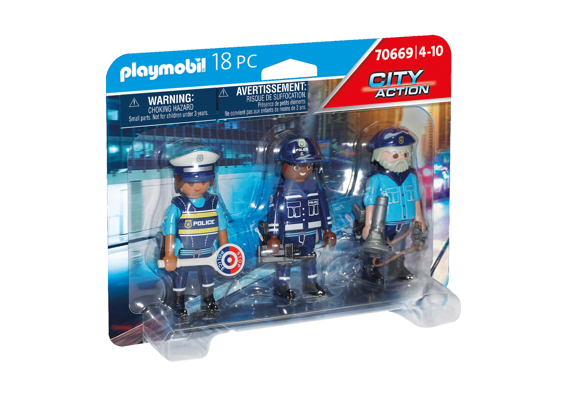 Playmobil Accessoire Personnage Police Policier Modèle au Choix NEW 