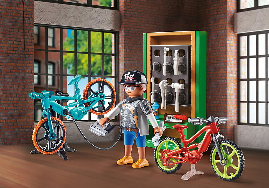 70674 Bike Workshop Gift Set detail image 1