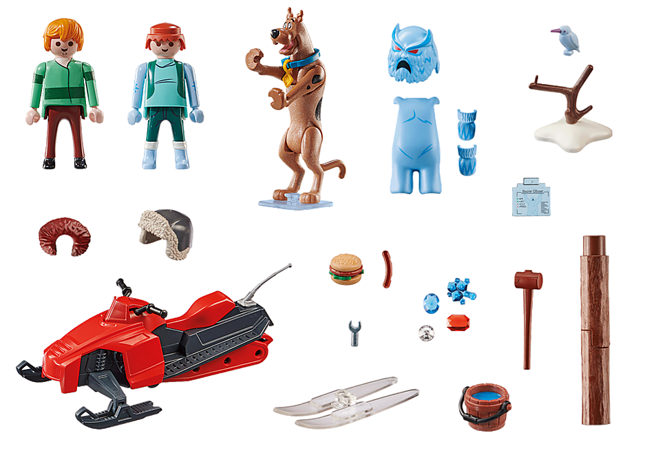 70706 SCOOBY-DOO! Adventure with Snow Ghost detail image 3