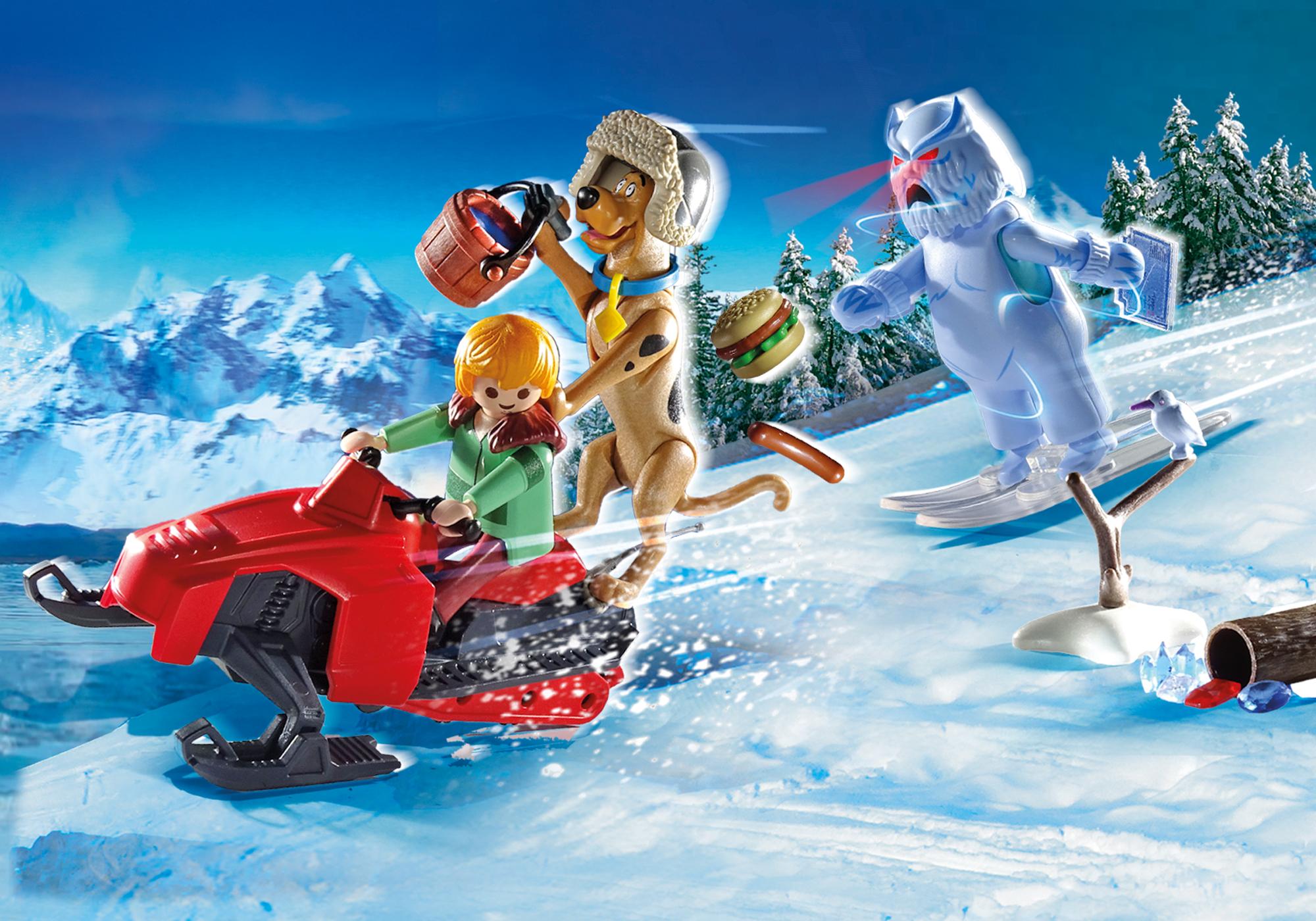 70706 SCOOBY-DOO avec abominable spectre des neiges 