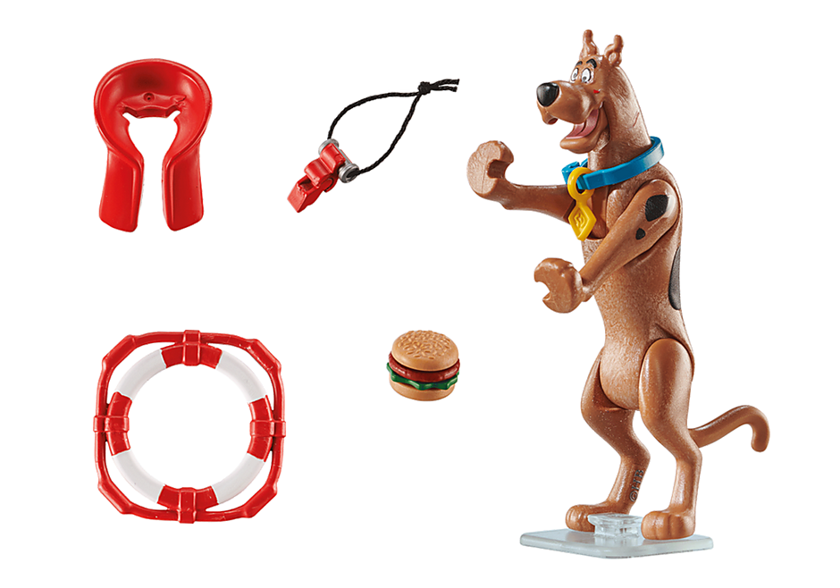 70713 SCOOBY-DOO! Collectible Lifeguard Figure detail image 4