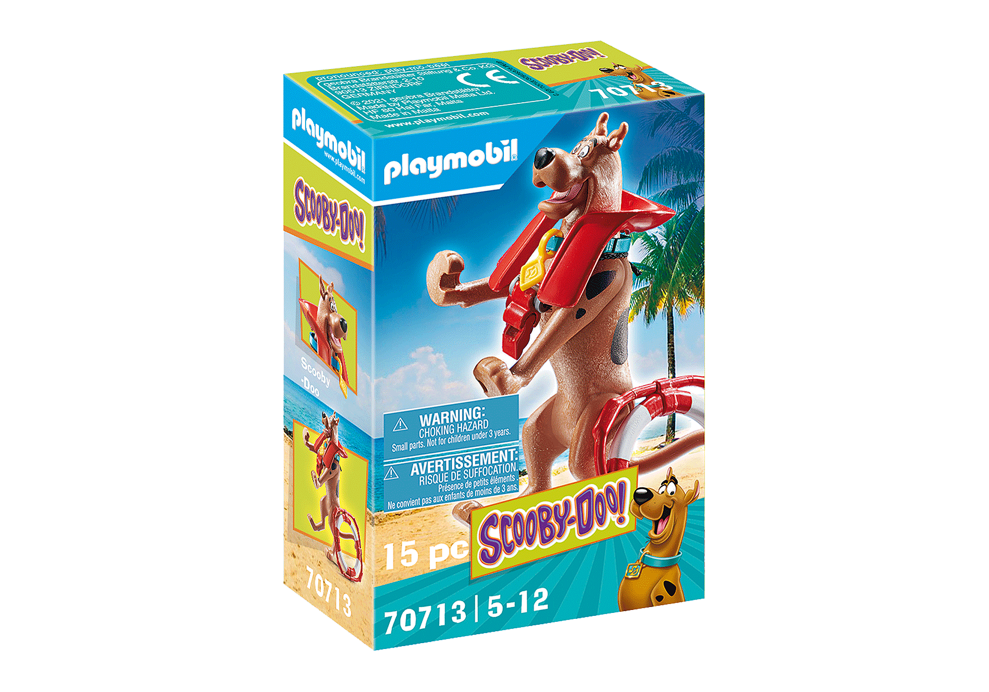 Playmobil Exp48 Pieces Figures Scooby Doo Series 2 Multicolor
